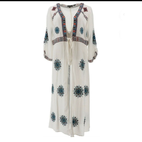 Tolani Other - Tolani Collection Embroidered Duster - 1X